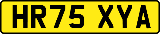 HR75XYA