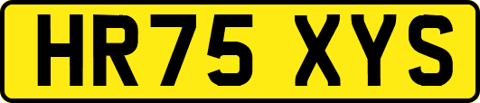 HR75XYS