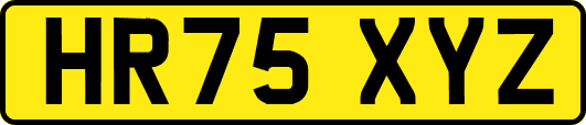 HR75XYZ