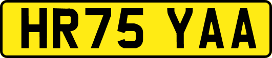 HR75YAA