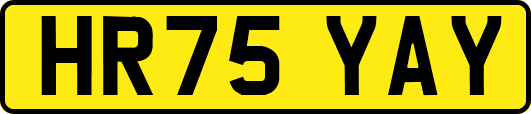 HR75YAY