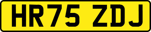 HR75ZDJ