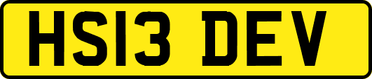 HS13DEV