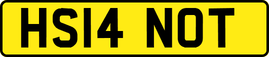 HS14NOT