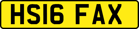 HS16FAX