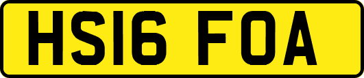 HS16FOA