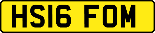 HS16FOM