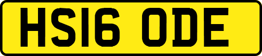 HS16ODE