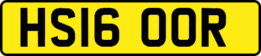 HS16OOR