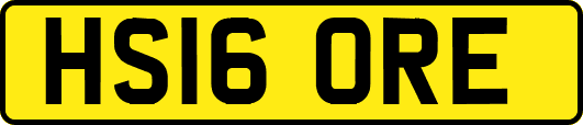 HS16ORE