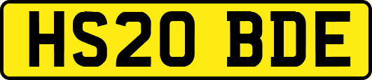 HS20BDE