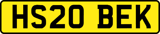 HS20BEK