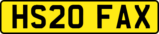 HS20FAX