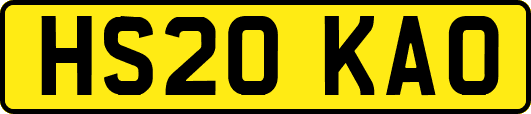 HS20KAO