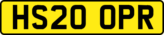 HS20OPR
