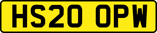 HS20OPW