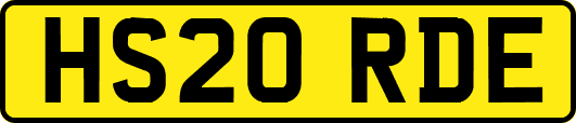 HS20RDE