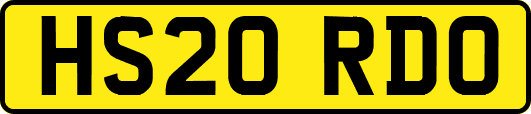 HS20RDO