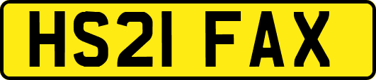 HS21FAX