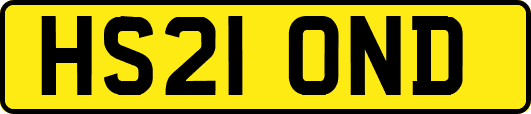 HS21OND