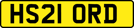 HS21ORD