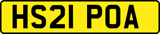 HS21POA