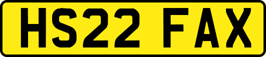 HS22FAX