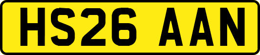 HS26AAN