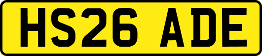 HS26ADE