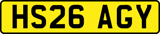 HS26AGY