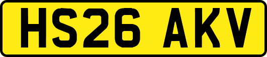 HS26AKV