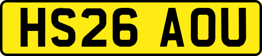 HS26AOU