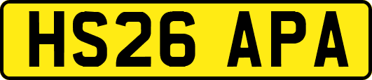 HS26APA
