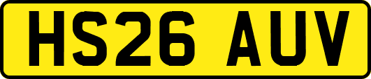 HS26AUV