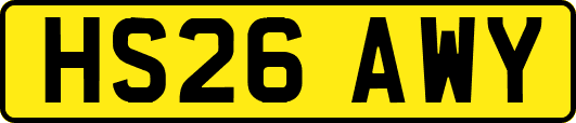 HS26AWY