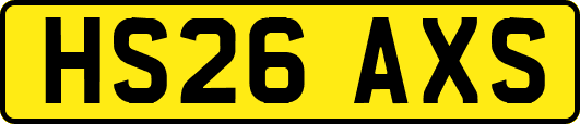 HS26AXS