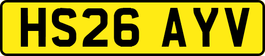 HS26AYV