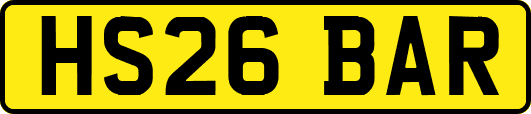 HS26BAR