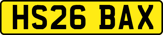 HS26BAX