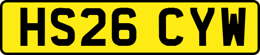 HS26CYW