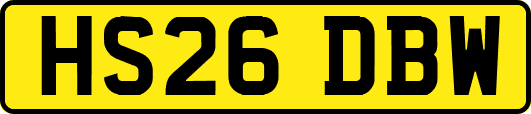 HS26DBW