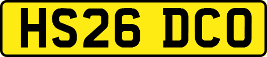 HS26DCO