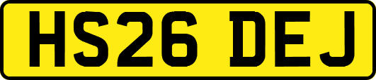 HS26DEJ
