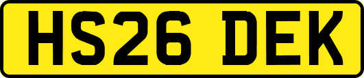 HS26DEK