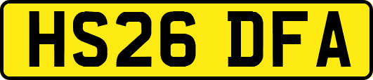 HS26DFA