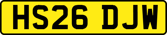 HS26DJW