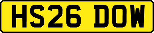 HS26DOW