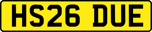 HS26DUE