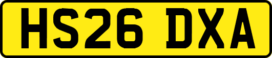 HS26DXA