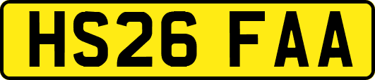 HS26FAA